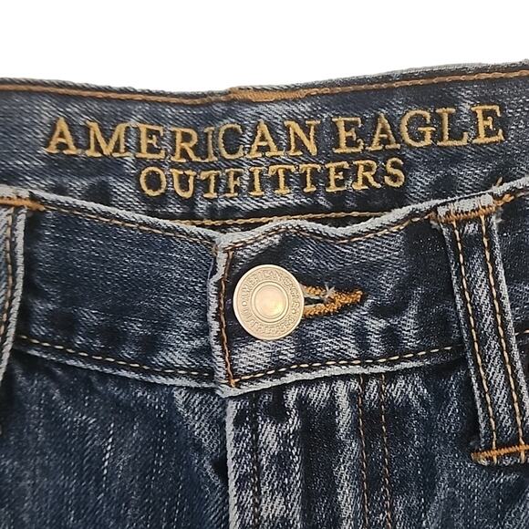 American Eagle Original Boot Dark Wash 31x32 Jeans - Picture 5 of 8